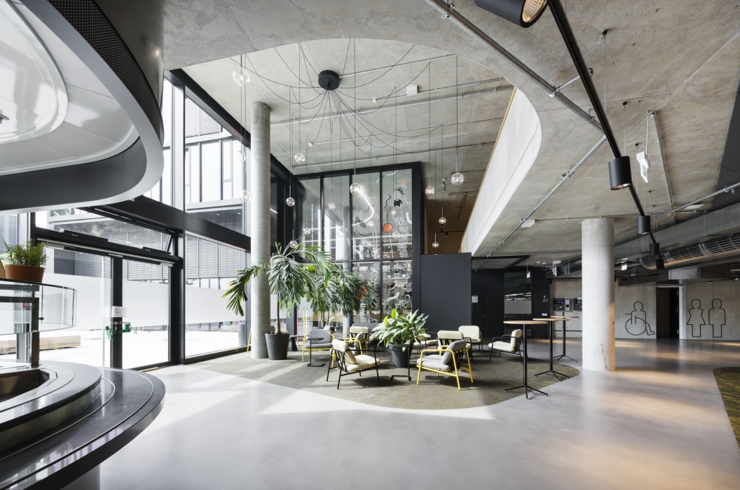 zalando Headquarter  Foodcourt Construction